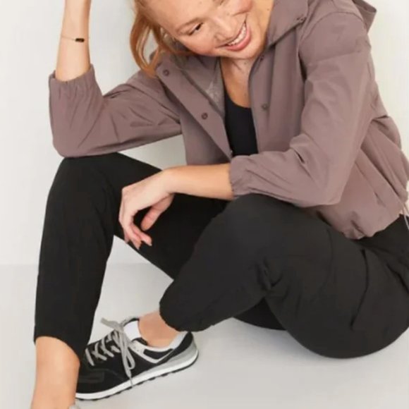 Old Navy Stretch Tech Cargo Jogger Pants for Women Jet Black Size XXL - Picture 1 of 13